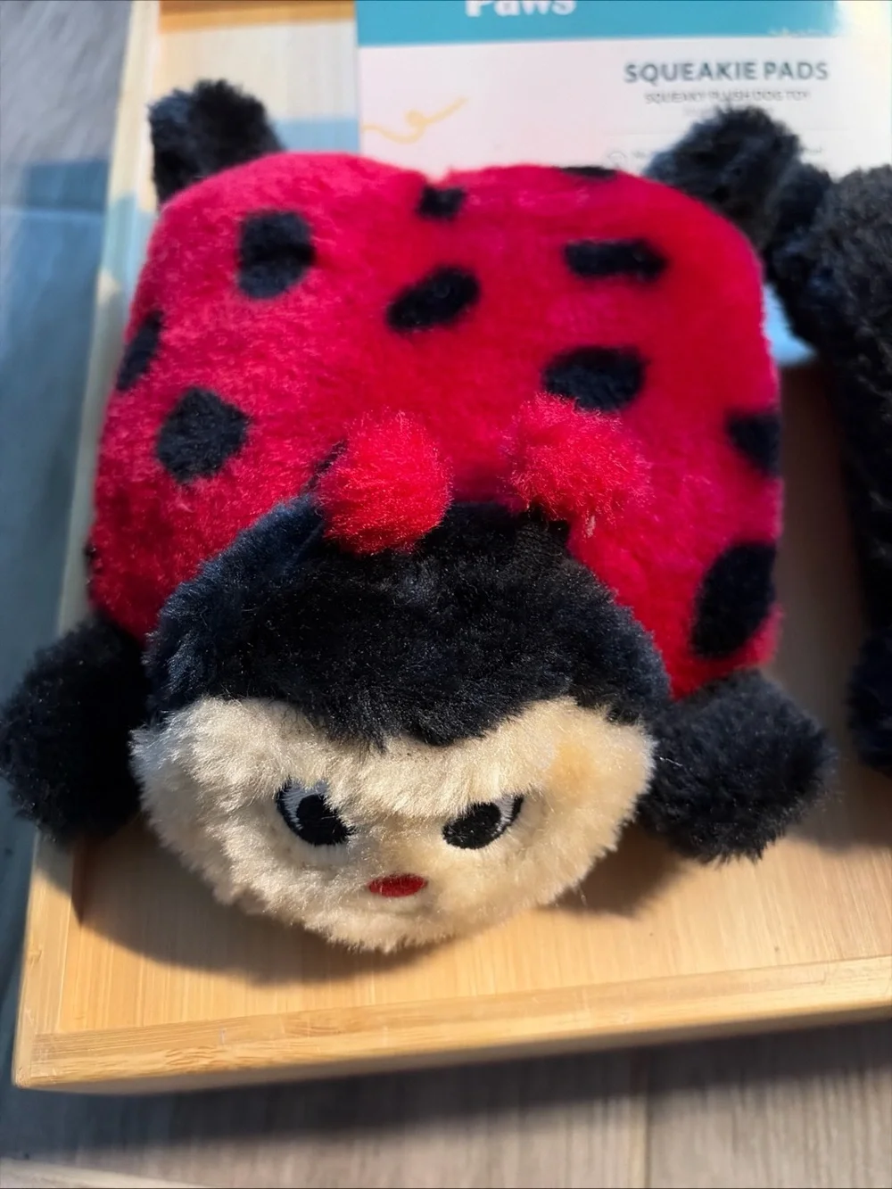 Ziggy paws plush squeakie